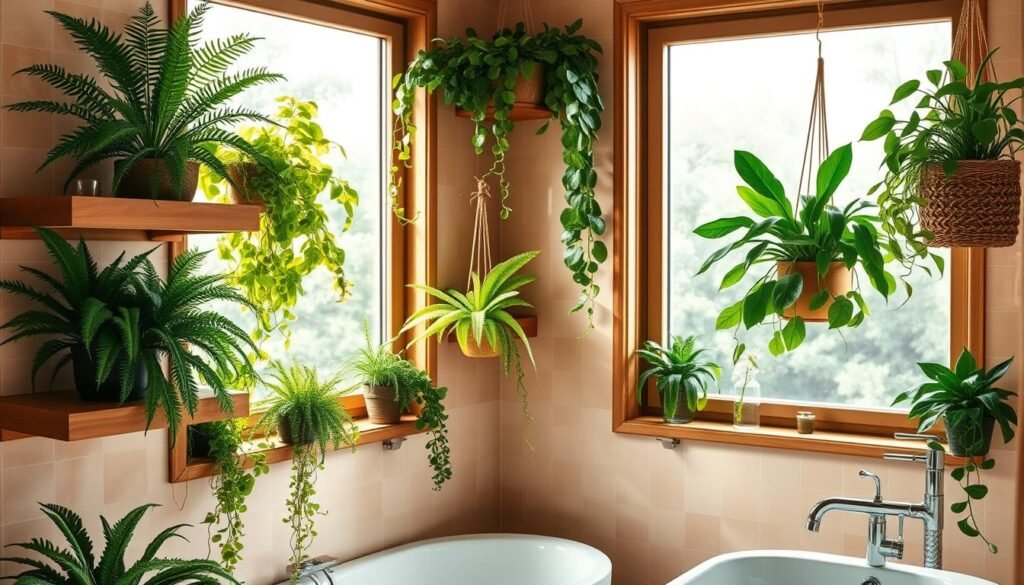 indoor plants for bathrooms