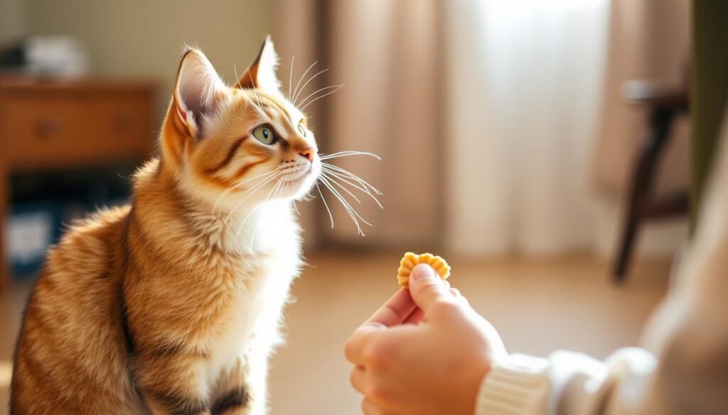 cat behavior training
