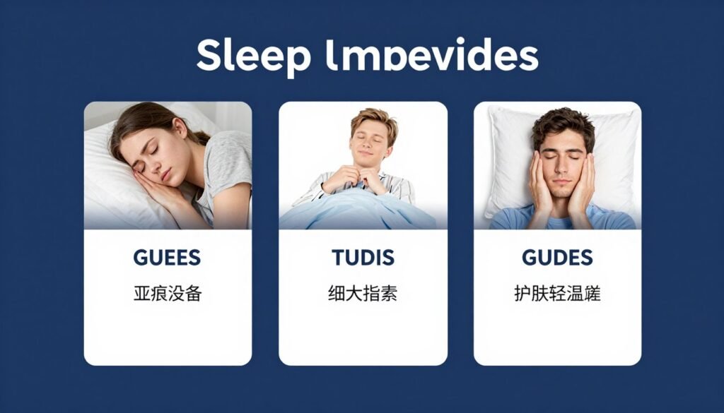 sleep improvement guides