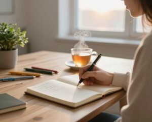1-Min Morning Journaling for Busy Minds