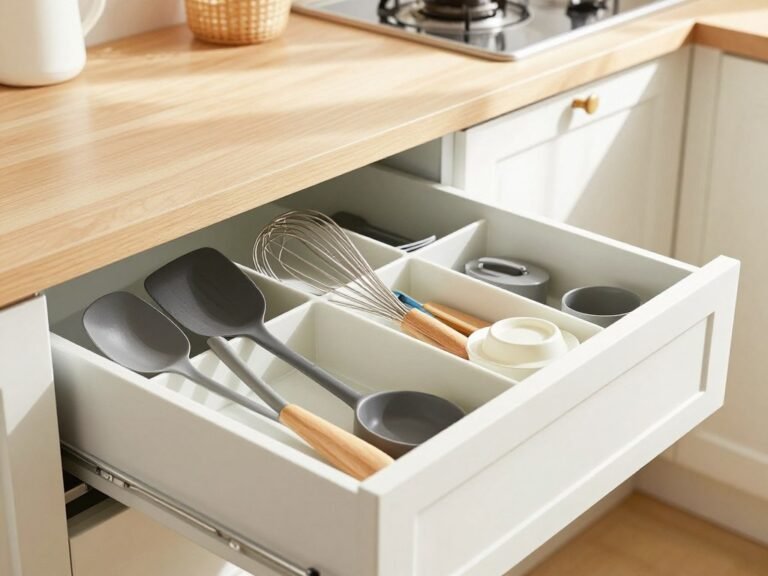 3-Step Fast Kitchen Drawer Tidy Up