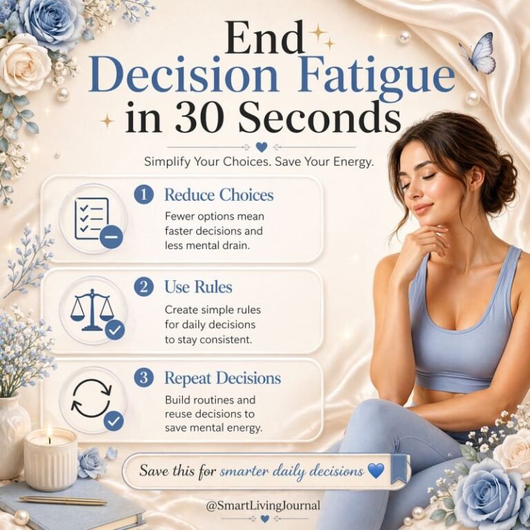 End Decision Fatigue