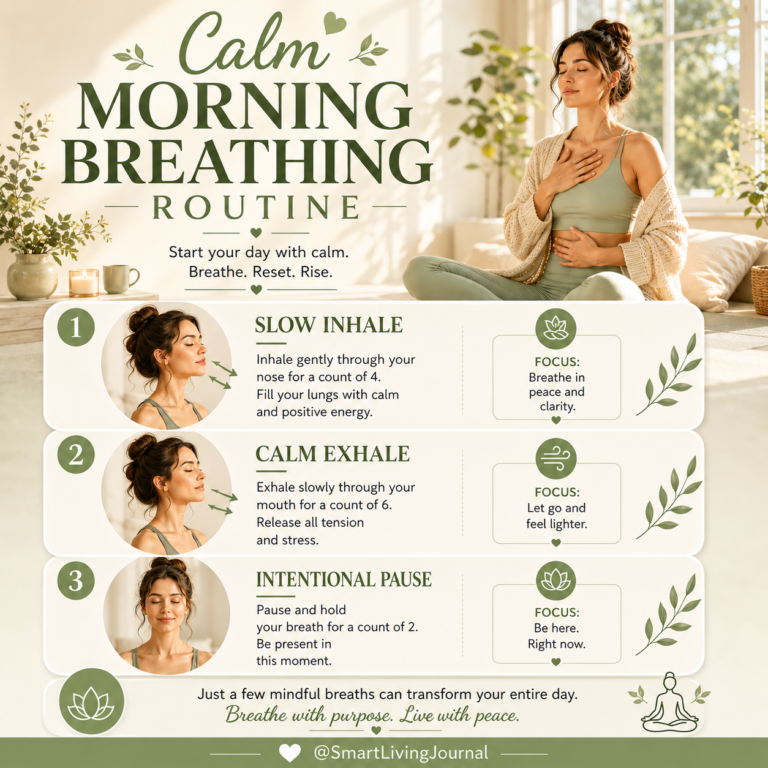 3 Mindful Breaths for Calm Mornings to Boost Your Day.