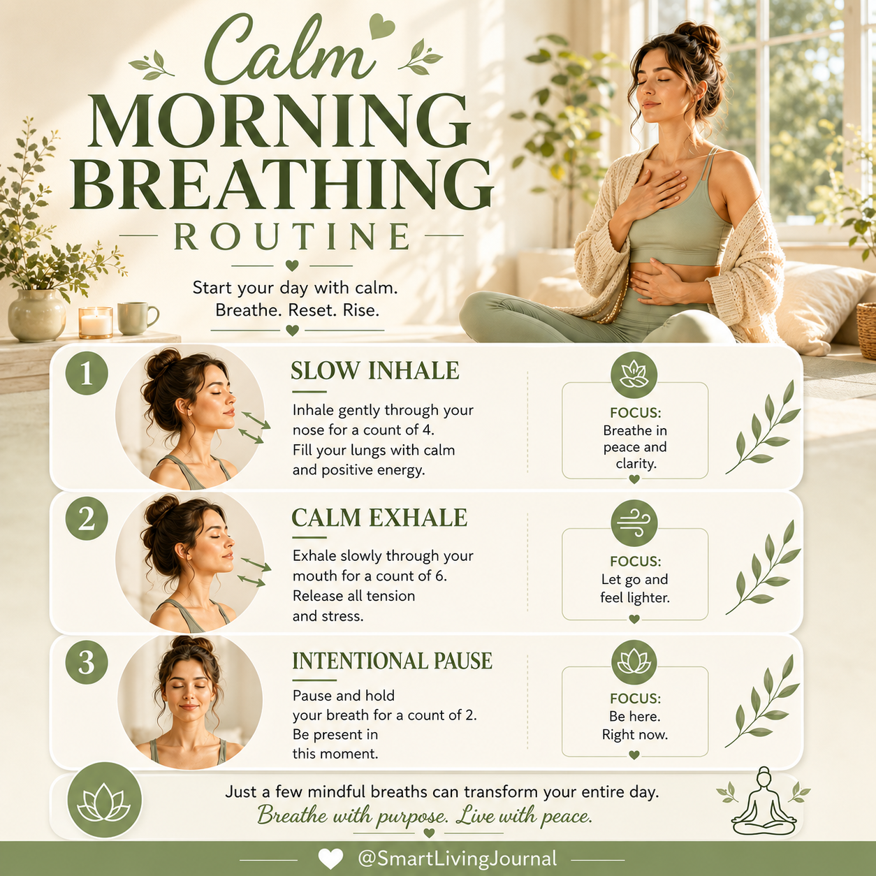 Calm Morning Breathing Routine