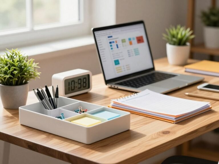 Desk Clarity: 3 Fast Organization Hacks