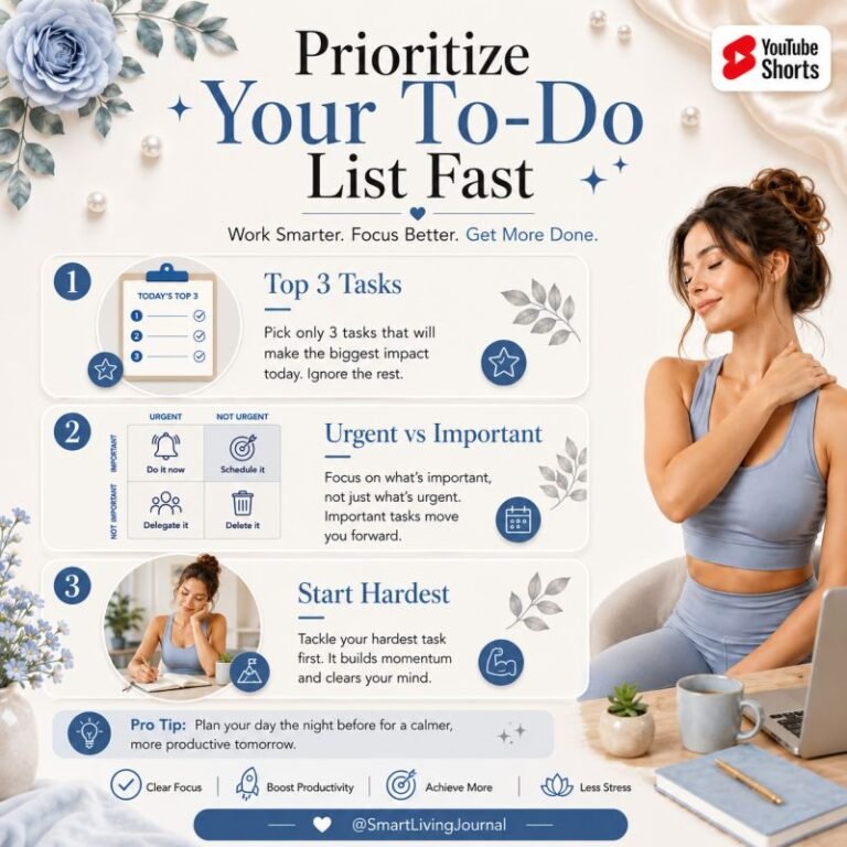 Prioritize Your To-Do List Fast to Get More Done.