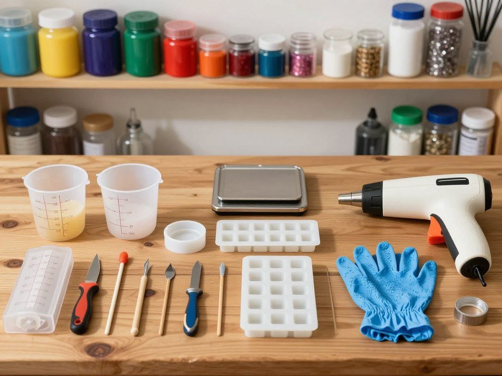 complete tools materials checklist for resin work