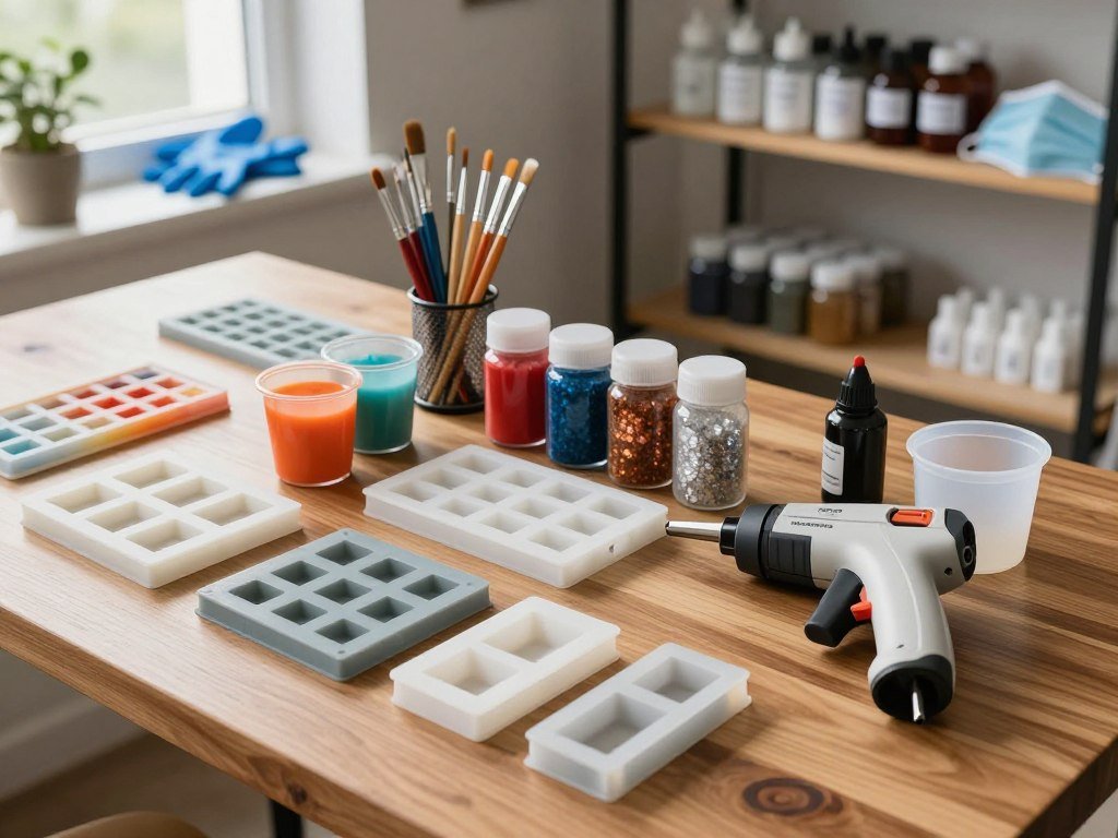 epoxy resin tools and materials