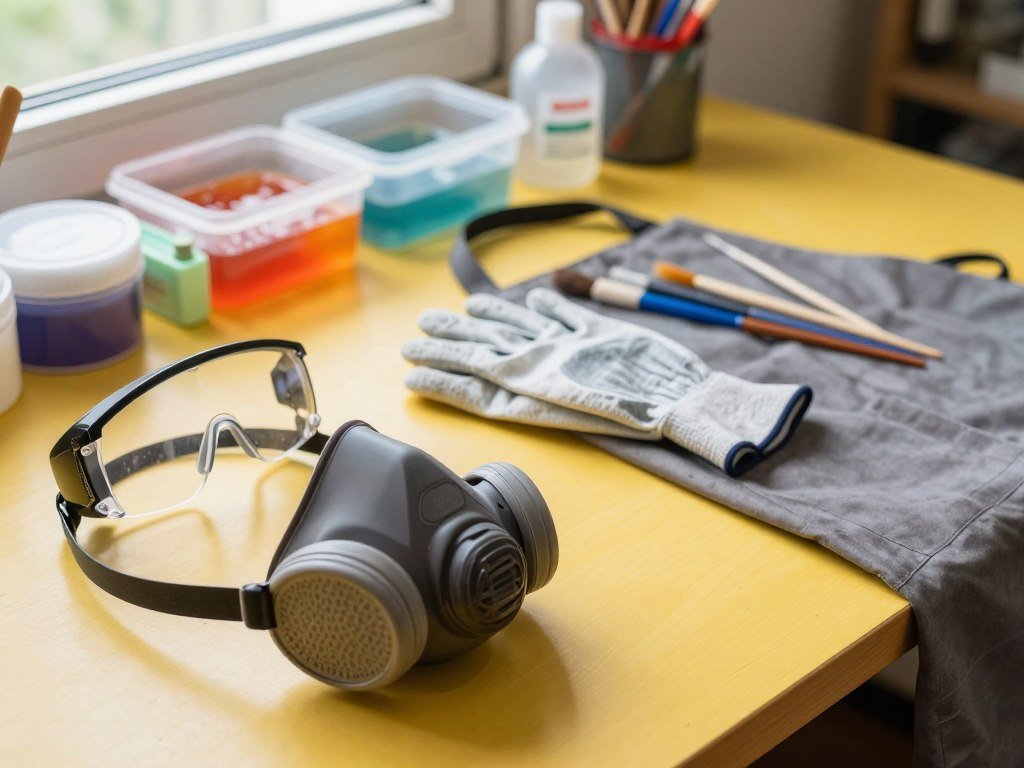 resin art protective gear
