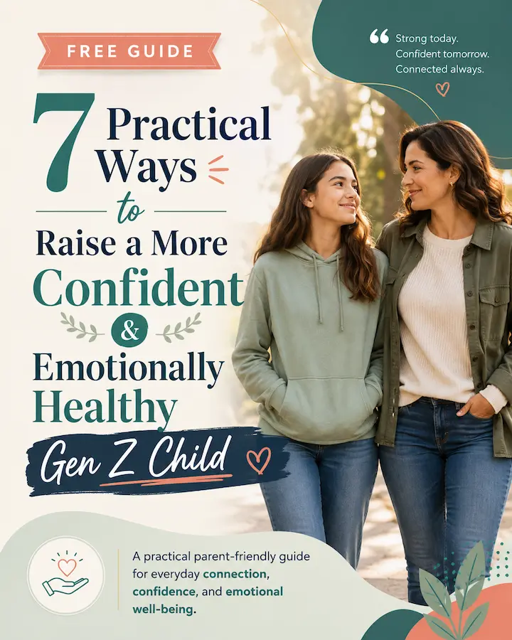 7 Practical Ways to Raise a More Confident Emotionally Healthy Gen Z Child free parenting guide