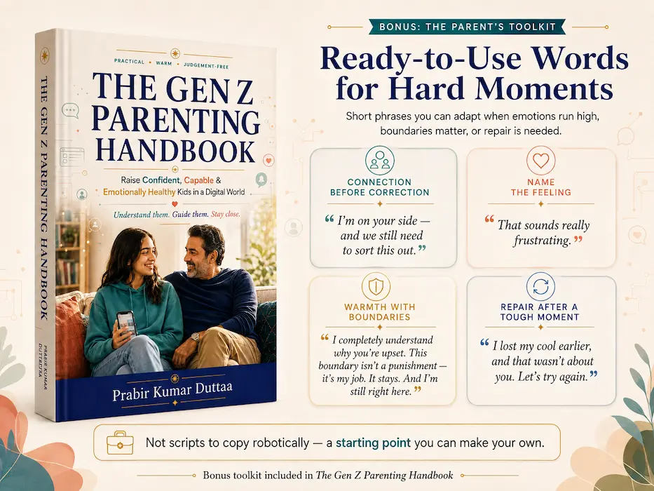 Gen Z Parenting Handbook bonus toolkit preview
